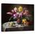 Tablou Canvas - Cu Un Buchet De Irisi Si Lupini, Cos, Mar, Marime: 40 x 50 cm - - Roveli
