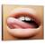 Tablou Canvas - Frumusete Macro, Gura, Dinti, Limba, Buze, Limba, Macro, Marime: 40 x 50 cm - - Roveli