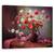 Tablou Canvas - Natura Moarta Cu Un Buchet De Maci Si Musetel, Marime: 40 x 50 cm - - Roveli