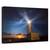 Tablou Canvas - Rasaritul Lunii Si Farul, Marime: 80 x 120 cm - - Roveli