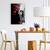 Tablou Canvas - 4 Elemente - Foc, Rosu, Pamant, Portret, Pofta, Studio, Marime: 60 x 90 cm - 4- Roveli