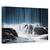 Tablou canvas - Cortina albastra, Peisaj, Cascada, Piatra, Marime: 40 x 60 cm - - Roveli