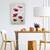 Tablou Canvas - Cosmosul Se Inalte, Cosmos, Maroon, Burgundy, Red, Cambs, Marime: 60 x 90 cm - 4- Roveli