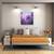 Tablou Canvas - Ecstasy, Violet, Floare, Ecstasy, Flori, Flora, Marime: 60 x 60 cm - 3- Roveli