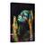 Tablou Canvas - Fish & Ulei, Peste, Ulei, Fata, Corp, Verde, Marime: 60 x 90 cm - - Roveli
