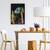 Tablou Canvas - Fish & Ulei, Peste, Ulei, Fata, Corp, Verde, Marime: 60 x 90 cm - 4- Roveli