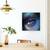 Tablou Canvas - Frumusete, Ochi, Abstract, Violet, Iris, Marime: 60 x 60 cm - 4- Roveli