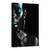 Tablou Canvas - Ghid, Portret, Persoana, Bodyart, Negru, Bijuterii, Marime: 60 x 90 cm - - Roveli