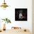 Tablou Canvas - Imaginea In Oglinda, Zambet, Maimuta, Fericit, Bucurie, Marime: 60 x 60 cm - 4- Roveli