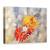 Tablou Canvas - Momente Septembrie, Fluture, Insecta, Rosu, Toamna, Marime: 50 x 70 cm - - Roveli