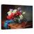 Tablou canvas - Natura moarta, Coacaze, Fructe De Padure, Flori, Marime: 60 x 90 cm - - Roveli