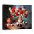 Tablou Canvas - Natura Moarta Cu Flori De Primavara, Lalele, Marime: 50 x 70 cm - - Roveli