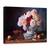 Tablou Canvas - Natura Moarta Cu Trandafiri si Fructe De Padure, Marime: 50 x 70 cm - - Roveli