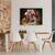 Tablou Canvas - Natura Moarta Cu Un Buchet De Flori si Mere, Marime: 50 x 70 cm - 4- Roveli