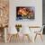Tablou Canvas - Natura Moarta Cu Trandafiri si Fructe De Padure, Marime: 50 x 70 cm - 4- Roveli