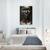 Tablou Canvas - Noapte, Fata, Drept, Aur, Vopsea, Marime: 60 x 90 cm - 3- Roveli