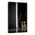 Tablou Canvas - Ochi De Aur, Aur, Aur, Tocuri Inalte, Pantofi, Pantofi, Marime: 60 x 90 cm - - Roveli
