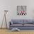 Tablou Canvas - Pantofi Rosii, Zebra, Rosu, Tocuri Inalte, Moda, Dungi, Marime: 60 x 60 cm - 2- Roveli