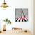 Tablou Canvas - Pantofi Rosii, Zebra, Rosu, Tocuri Inalte, Moda, Dungi, Marime: 60 x 60 cm - 4- Roveli