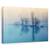 Tablou canvas - Reflectie matinala, Peisaj, Lac, Ceata, Albastru, Marime: 40 x 60 cm - - Roveli