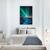 Tablou Canvas - Verde Vs Albastru, Noapte, Aurora Borealis, Stea, Cascada, Rau, Marime: 60 x 90 cm - 3- Roveli