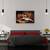 Tablou canvas - Vata pe bat, Natura moarta, Flori, Turcoaz, Abstract, Marime: 60 x 90 cm - 3- Roveli