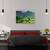 Tablou canvas - Rasarit in Toscana, Peisaj, Spiritual, Capela, Verde, Marime: 60 x 90 cm - 3- Roveli