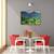 Tablou canvas - Rasarit in Toscana, Peisaj, Spiritual, Capela, Verde, Marime: 60 x 90 cm - 4- Roveli