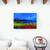 Tablou Canvas - Abstract, Albastru-Rosu, Marime: 60 x 90 cm - 2- Roveli