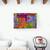 Tablou Canvas - Abstract, Muticolor, Floral, Pictura, Marime: 60 x 90 cm - 2- Roveli