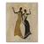 Tablou Canvas - Afro, Figurativ, Modern, Galben, Marime: 40 x 50 cm - - Roveli