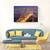 Tablou Canvas - Noaptea peste Bay Bridge, San Francisco, America, Oras, Cladiri, Ocean, 80 x 120 cm - 2- Roveli