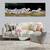Tablou Canvas - Zece, Panorama, Galop, Cal, Reflectie, Turma, Blur, Marime: 30 x 60 cm - 2- Roveli
