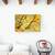 Tablou Canvas - Copac, Floral, Galben, Marime: 60 x 90 cm - 2- Roveli