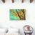 Tablou Canvas - Copac, Frunze, Floral, Galben, Marime: 60 x 90 cm - 2- Roveli