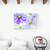 Tablou Canvas - Floral, Flori, Mov, Pictura, Marime: 60 x 90 cm - 2- Roveli