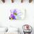Tablou Canvas - Floral, Flori, Primavara, Mov, Pictura, Marime: 40 x 60 cm - 2- Roveli