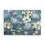 Tablou Canvas - Floral, Flori, Albastru, Pictura, Marime: 60 x 90 cm - - Roveli