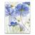 Tablou Canvas - Flori, Floare, Primavara, Albastru, Marime: 40 x 50 cm - - Roveli