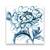 Tablou Canvas - Apus Lung, Marime: 60 x 60 cm - - Roveli