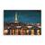 Tablou Canvas - Parisul in timpul noptii I, Oras, Lumini, Franta, Pod, Rau, Punte, Marime: 40 x 60 cm - - Roveli