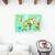 Tablou Canvas - Harta, Animale, Marime: 40 x 60 cm - 2- Roveli
