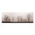 Tablou Canvas - Copaci in Ceata, Toamna Timpurie, Marime: 50 x 150 cm - - Roveli
