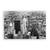 Tablou Canvas - Manhattan, America, Cladiri, Alb negru, Marime: 60 x 90 cm - - Roveli