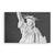 Tablou Canvas - New York, Statuia Libertatii, Monochrom, Marime: 60 x 90 cm - - Roveli