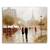 Tablou Canvas - Oras, Paris, Cuplu, Iubire, Plimbare, Marime: 40 x 50 cm - - Roveli