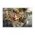 Tablou Canvas - Oras, Pictura, Piata, Flori, Marime: 60 x 90 cm - - Roveli