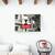 Tablou Canvas - Paris Metrou, Steag, Franta, Alb negru, Marime: 60 x 90 cm - 2- Roveli