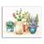 Tablou Canvas - Plante, Cactus, Vaze, Color, Marime: 40 x 50 cm - - Roveli