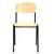 Scaun birou fix premium lemn fag - 2- Roveli
